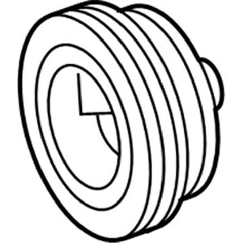 Шків колінвала (демпфер ) 53022413AA CHRYSLER