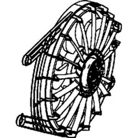 Електровентилятор охолодження 68039593AA CHRYSLER