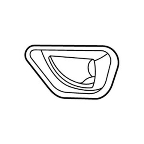 Решітка бампера, ліва 68261710AA CHRYSLER