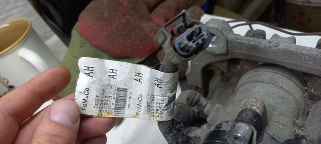 Електропроводка заднього гальмівного супорта DG9T2B254AH FORD