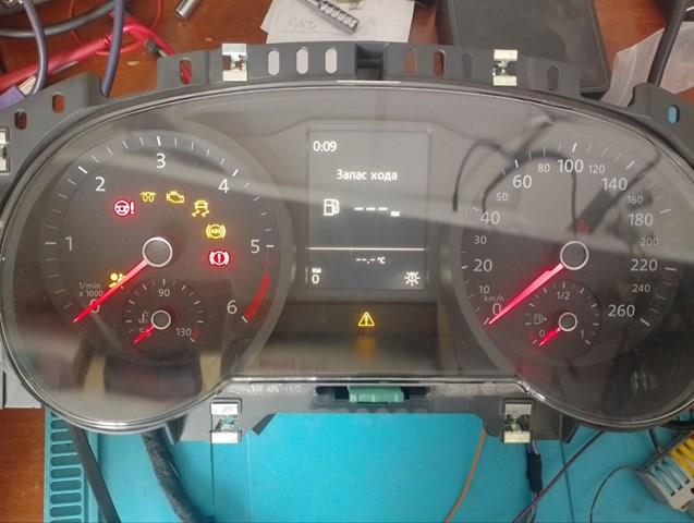 Щиток приладів додатковий 3G0920741A VAG