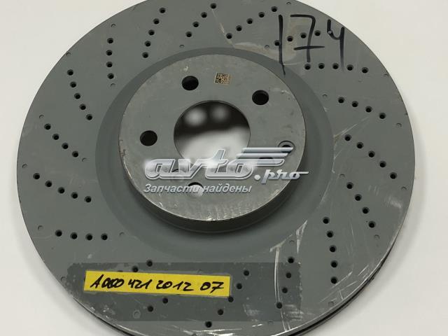 Гальмо дискове переднє 0004212012 MERCEDES