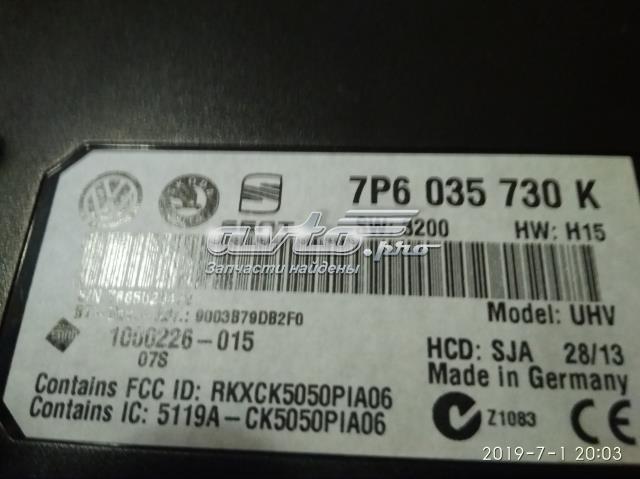 Блок керування Bluetooth 7P6035730K VAG