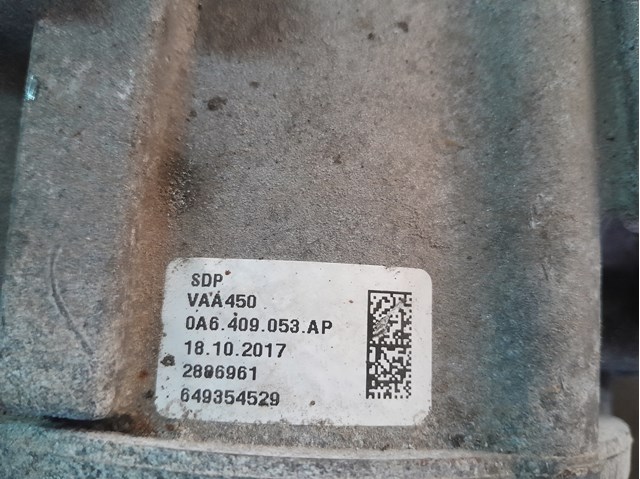 Демультиплікатор коробки передач 0A6409053AP VAG