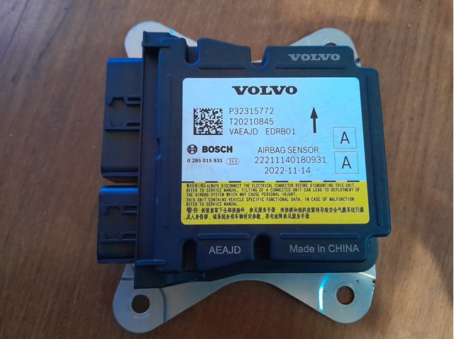 Модуль-процесор керування подушки безпеки 32315772 VOLVO