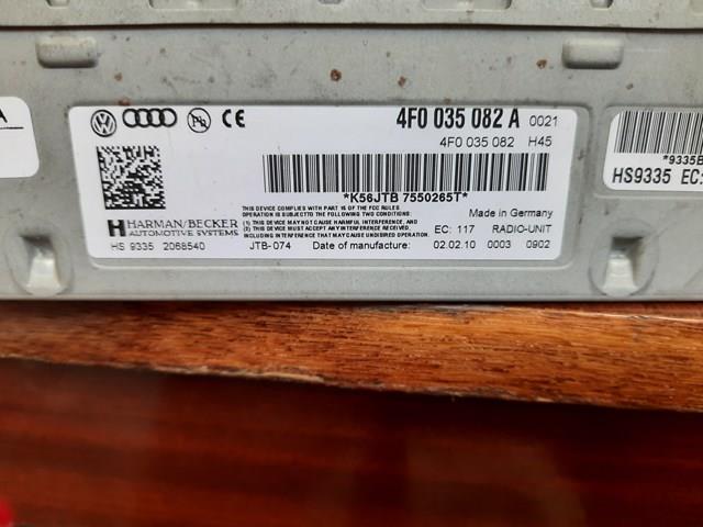 Магнітола 4F0035082A VAG