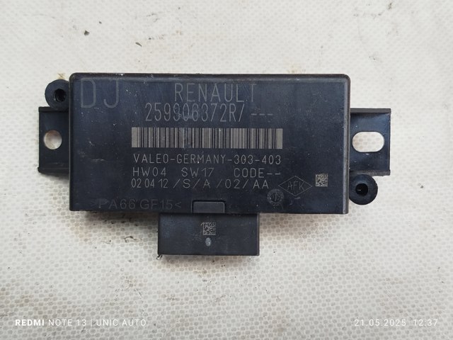 Модуль керування (ЕБУ) парктроніком 259906372R RENAULT