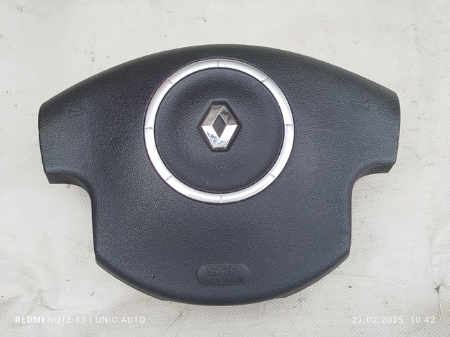 Подушка безпеки, водійська, AIRBAG 8200485099 RENAULT