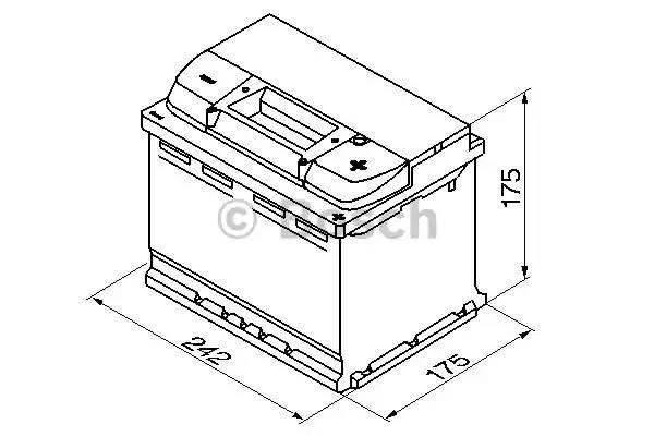 Автомобільна батарея 0092S40040 BOSCH