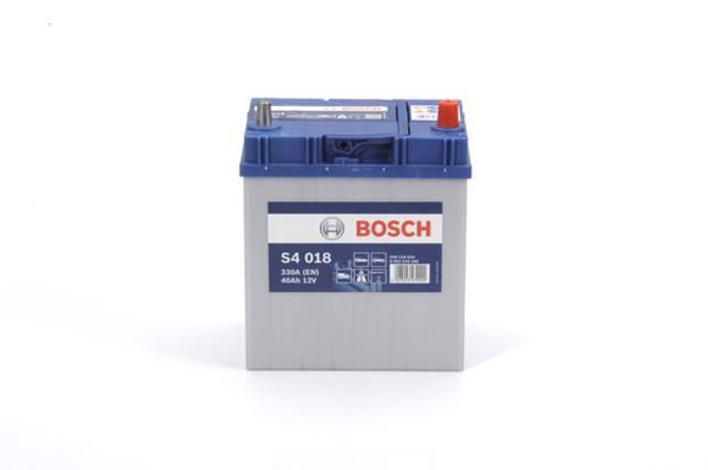 Autooil bosch s4 asia акумулятор 12в 40а-год / 330a / 127227187 / 974кг виводи -+ 0092S40180