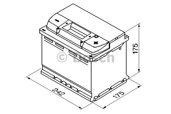 Батарея акумуляторна 0092S50040 BOSCH