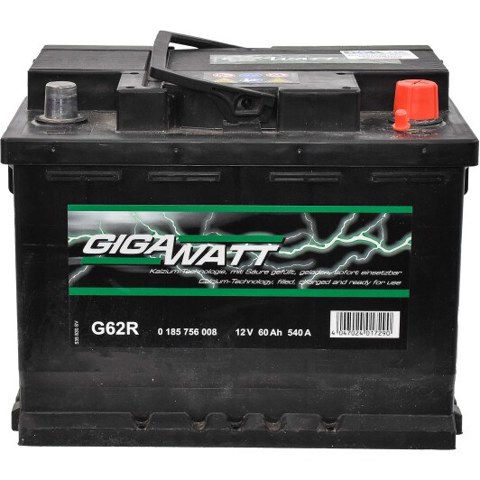 Авто акумулятор 0185756008 GIGAWATT