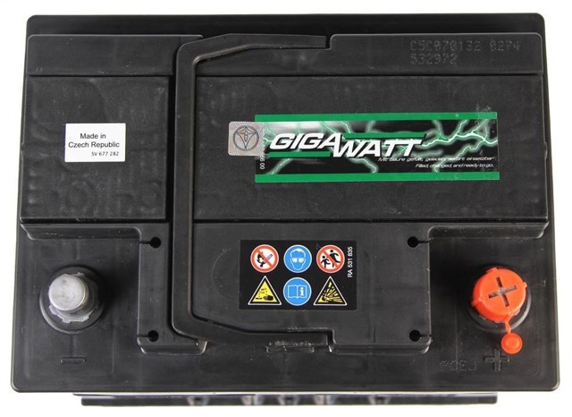 Акумуляторна батарея, АКБ 0185756009 GIGAWATT