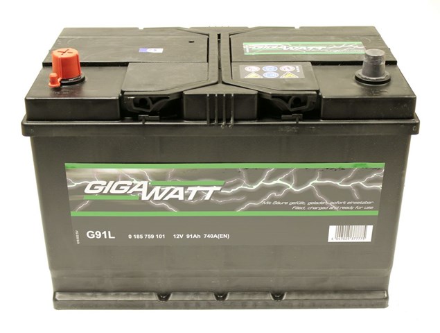 Акумулятор автомобільний 0185759101 GIGAWATT