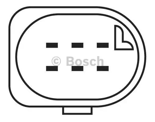 Лямбда зонд, датчик кисню до каталізатора 0258017098 BOSCH