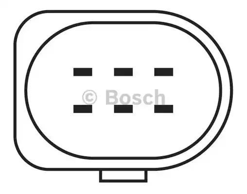 Лямбда зонд, датчик кисню до каталізатора 0258017169 BOSCH
