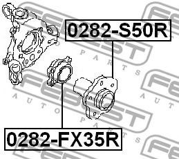 Маточина задня 0282S50R FEBEST