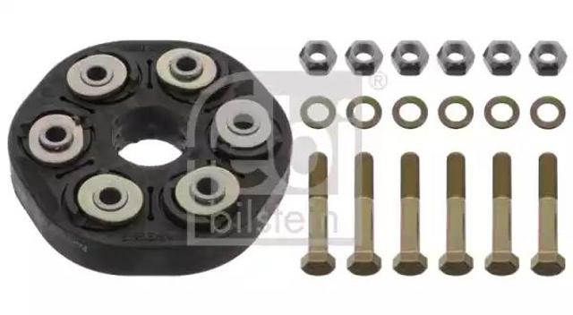 Гумова пружна муфта кардана передня 03700 FEBI