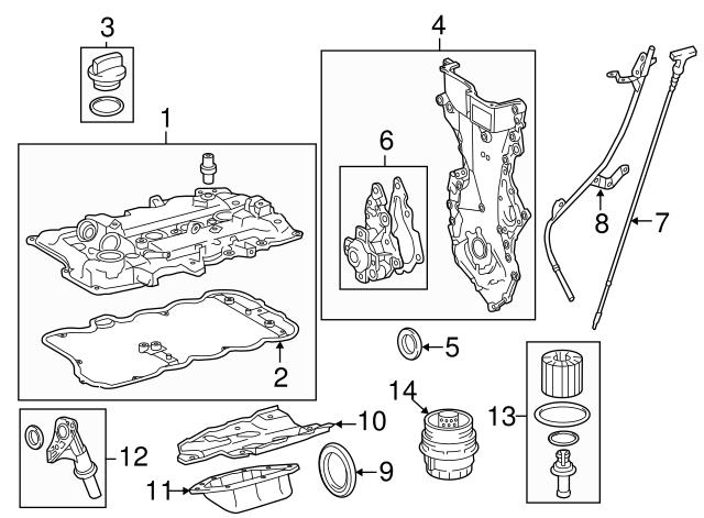 Масляний фільтр двигуна 04152YZZA7 TOYOTA