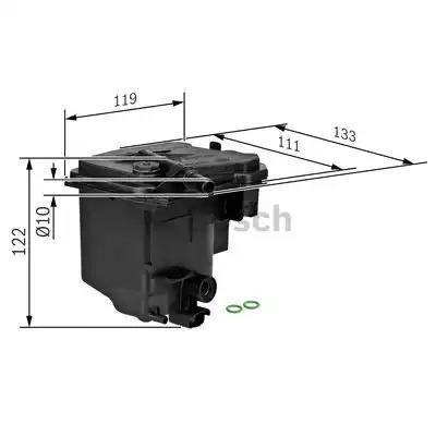Фільтр тонкого очищення палива 0450907006 BOSCH