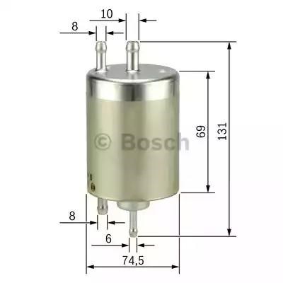 Фільтр палива 0450915001 BOSCH