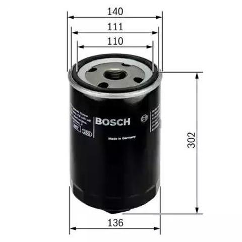 Фільтр масляний ДВЗ 0451403208 BOSCH