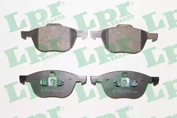 Колодки гальмівні передні, дискові 05P1190 LPR