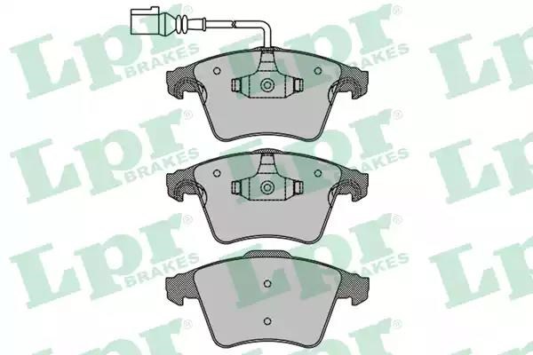 Колодки гальмівні передні, дискові 05P1205 LPR
