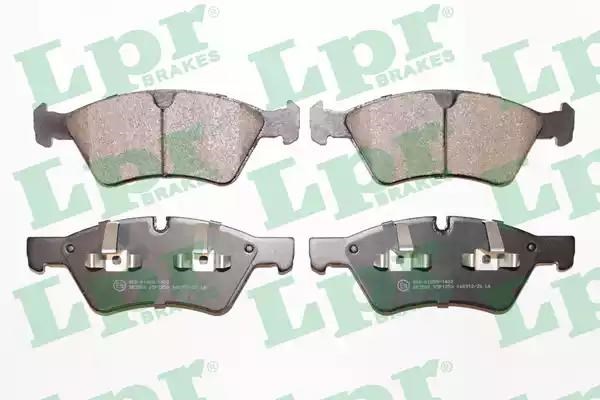 Колодки гальмівні передні, дискові 05P1253 LPR