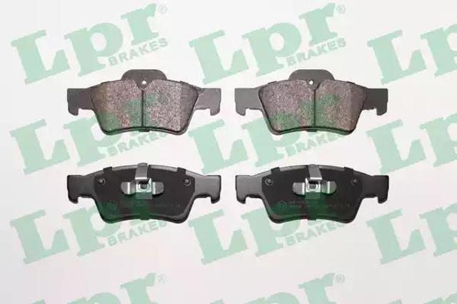 Комплект задніх колодок 05P1254 LPR