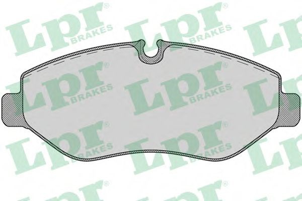 Передні гальмівні колодки 05P1275 LPR
