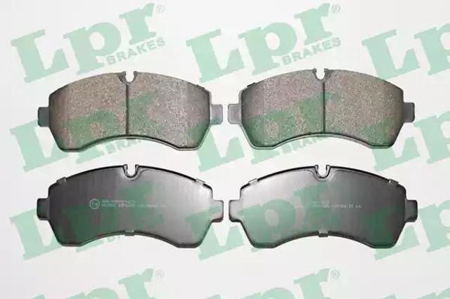 Колодки передні 05P1295 LPR