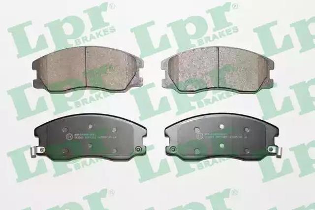Передні гальмівні колодки 05P1322 LPR