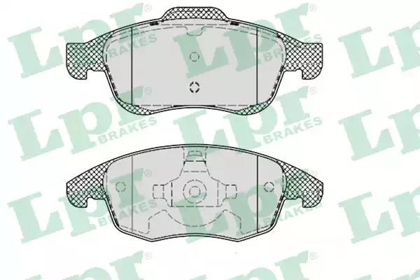 Гальмівні колодки 05P1351 LPR
