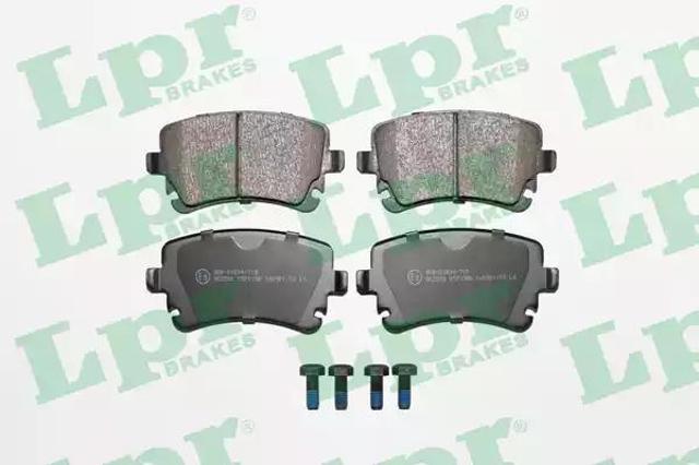 Задні гальмівні колодки 05P1398 LPR