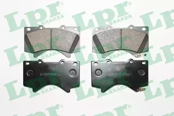 Колодки гальмівні передні, дискові 05P1418 LPR
