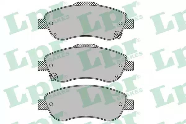Тормозні колодки 05P1456 LPR