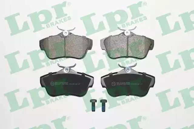 Комплект задніх колодок 05P1460 LPR