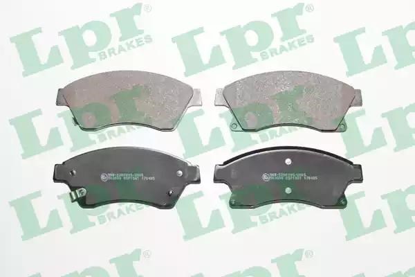 Гальмівні колодки 05P1581 LPR