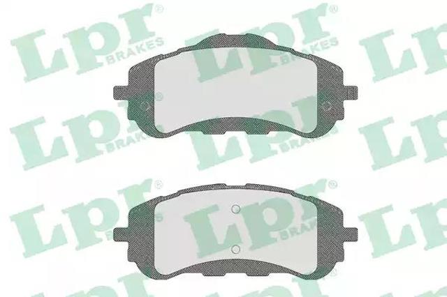 Гальмівні колодки 05P1845 LPR