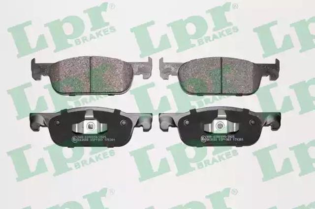 Колодки передні 05P1963 LPR