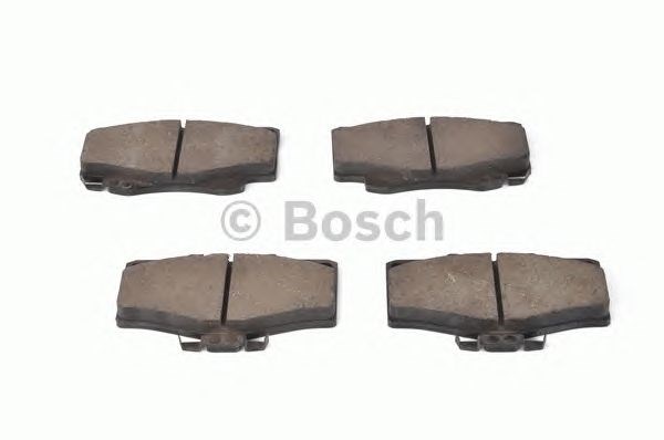 Колодки гальмівні дискові комплект 0986424268 BOSCH