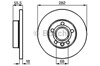 Гальмо дискове переднє 0986478870 BOSCH