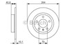 Диск гальмівний задній 0986479715 BOSCH