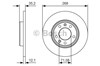 Диск гальмівний задній 0986479C24 BOSCH