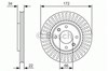 Гальмо дискове переднє 0986479R63 BOSCH