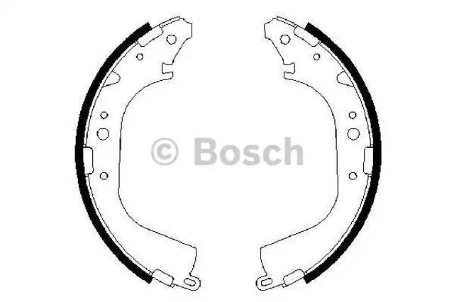Колодки гальмові задні, барабанні 0986487354 BOSCH
