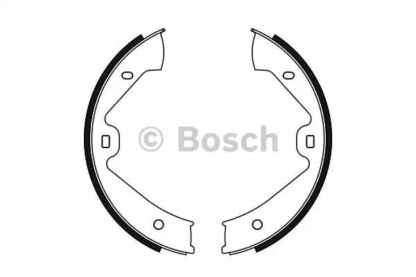Гальмівні колодки ручника 0986487755 BOSCH