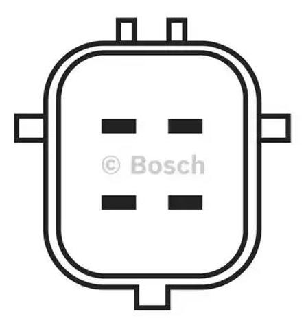 Лямбдазонд, датчик кисню до каталізатора 0986AG2204 BOSCH