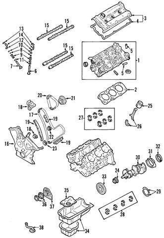 Прокладка головки блока циліндрів (ГБЦ), права 1111531080 TOYOTA